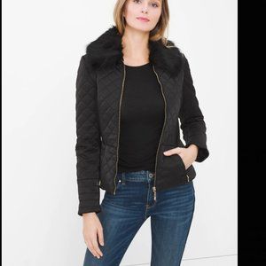 NWT WHBM 💕 Black Puffer Jacket - New With Tags